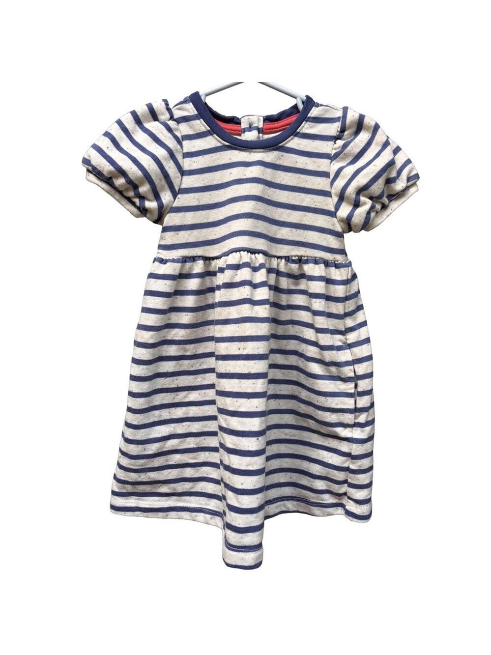 Cat & Jack Blue Striped Dress 3T Cotton Blend (3 for $12 item)